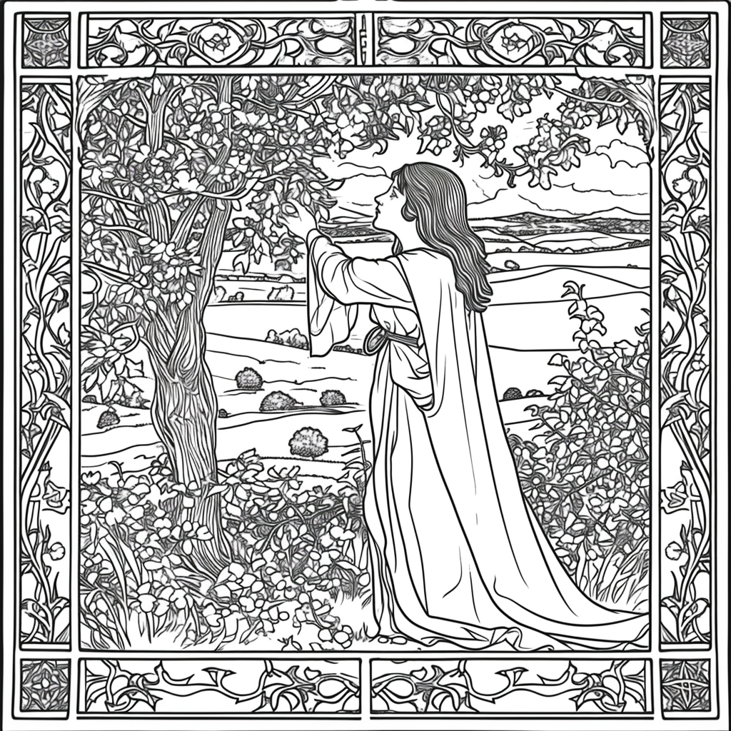 The Cross of Eternal Light in the Garden of Life