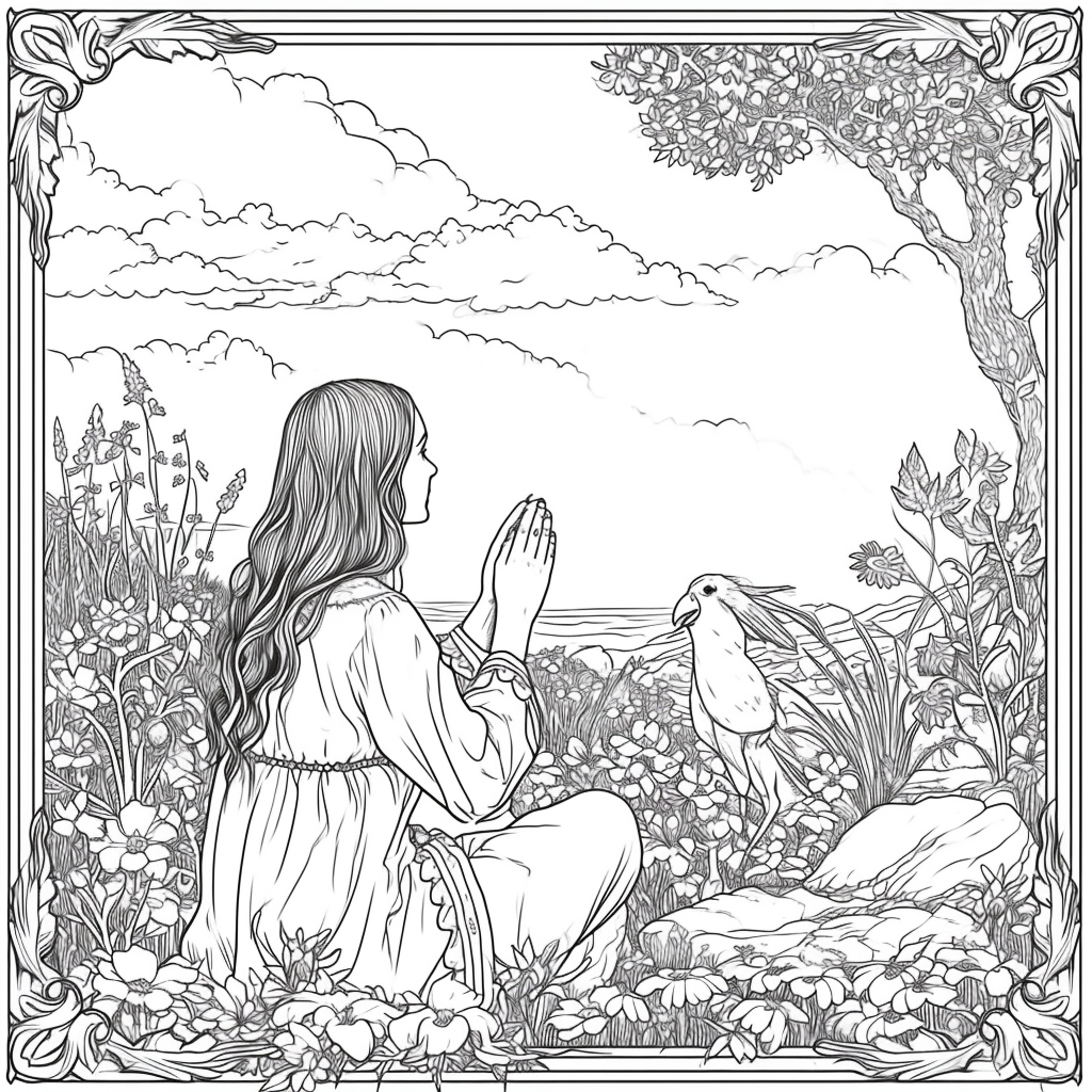 The Cross of Eternal Light in the Garden of Life