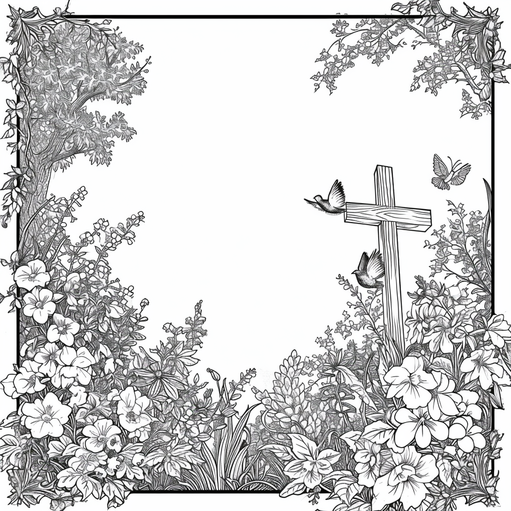 The Cross of Eternal Light in the Garden of Life