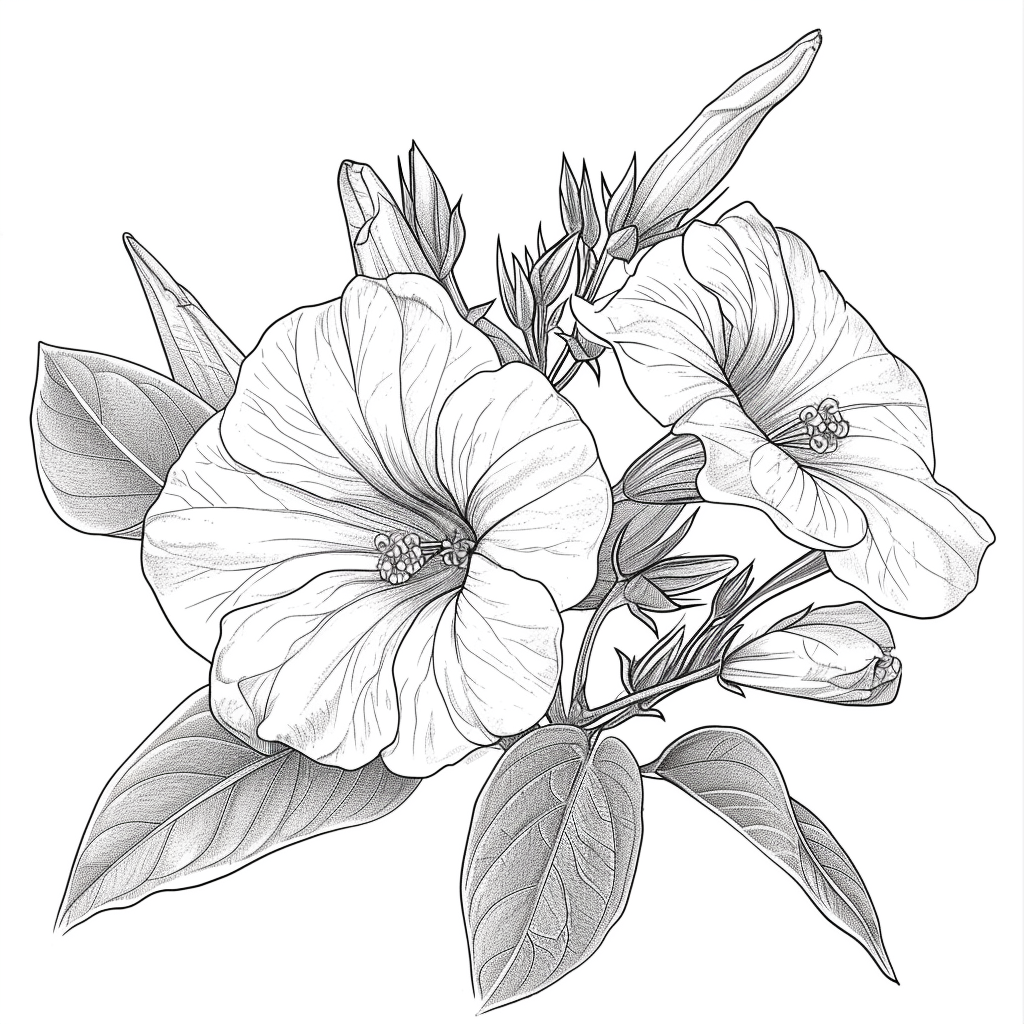 Vintage Botanical Bloom – A Celebration of Nature’s Elegance