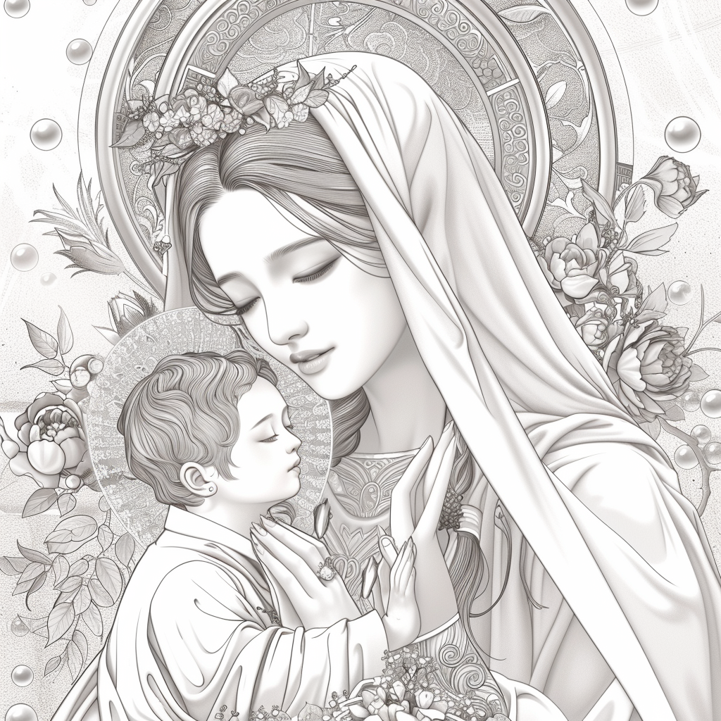 Madonna of Blossoms