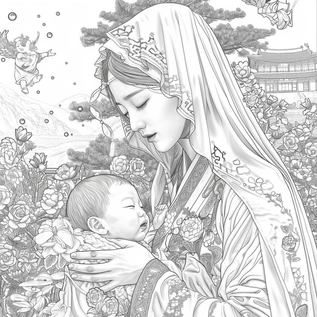 The Maiden of Blossoms and the Elephant’s Wisdom