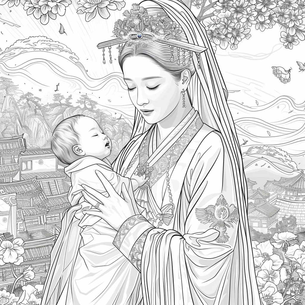 Moonlit Sanctuary – The Mother’s Embrace