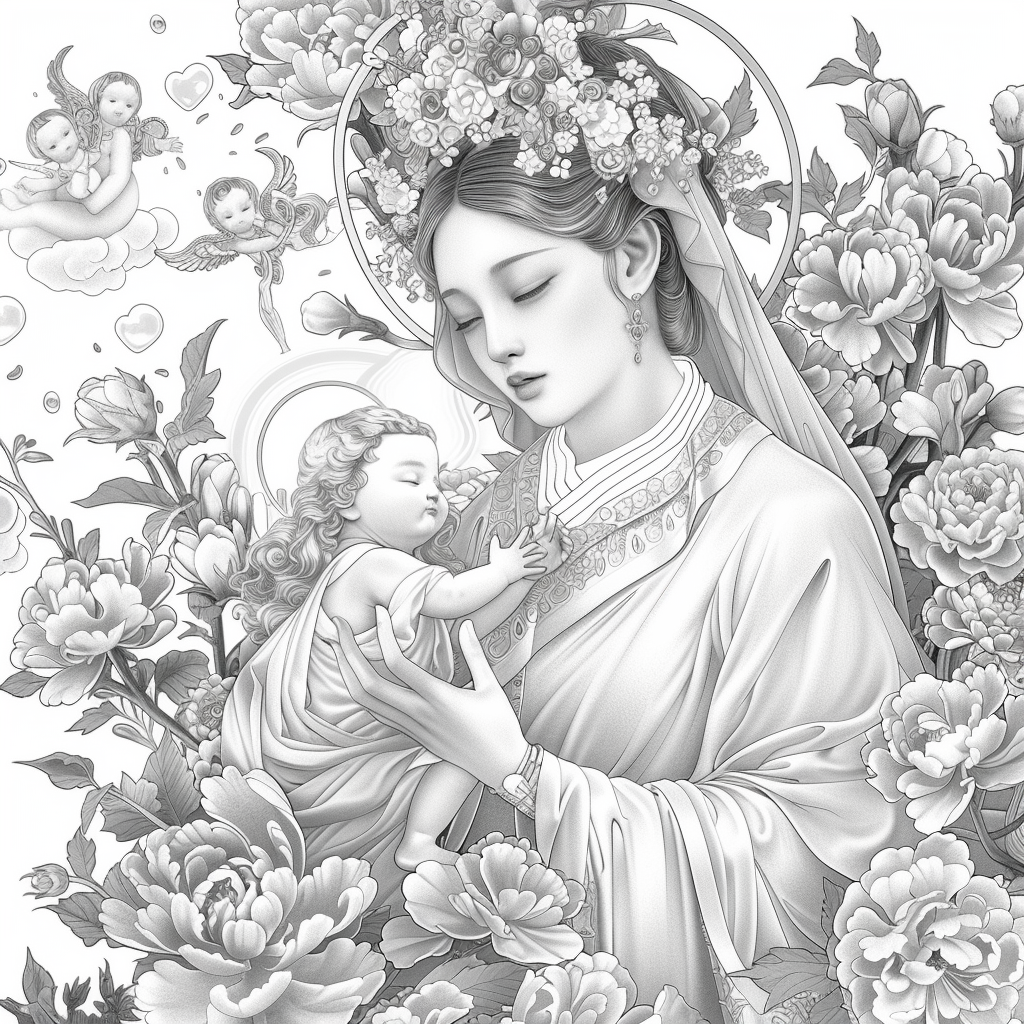 Madonna of Blossoms