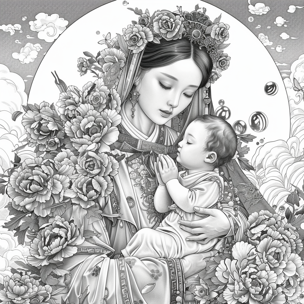 Madonna of Blossoms