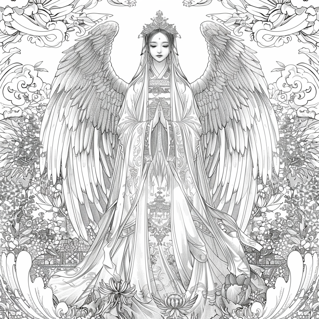 The Celestial Empress with Phoenix Wings