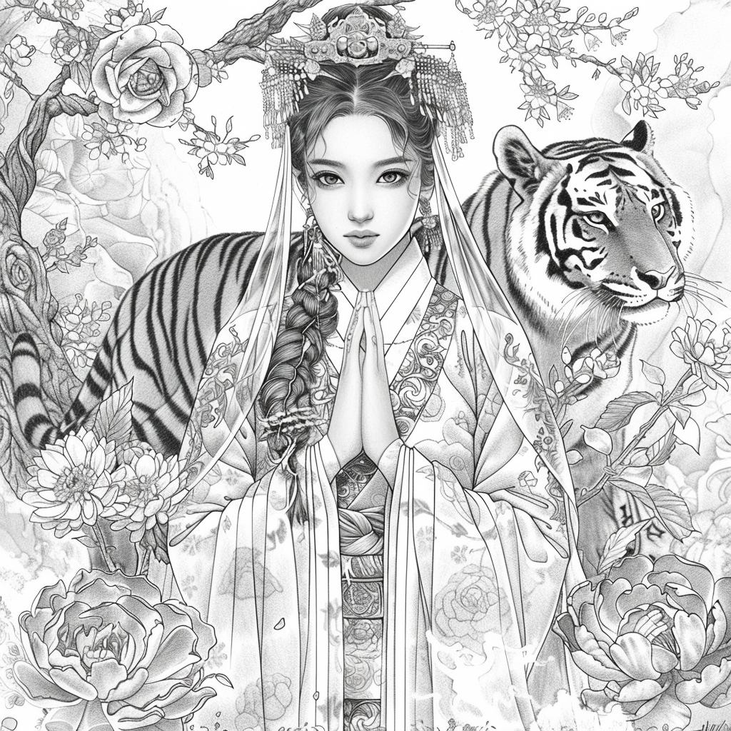 Elegance in Bloom – The Noble Flower of Joseon