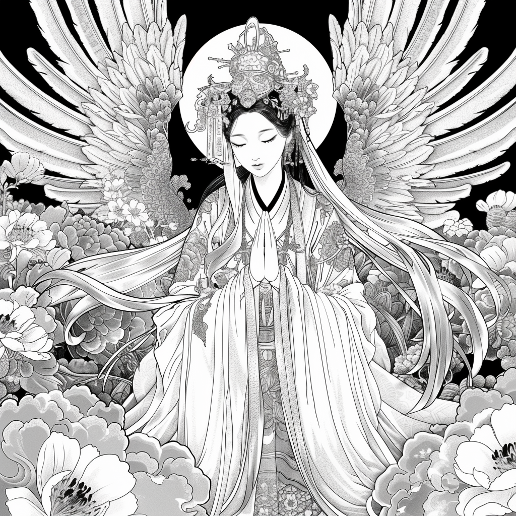 The Celestial Empress with Phoenix Wings