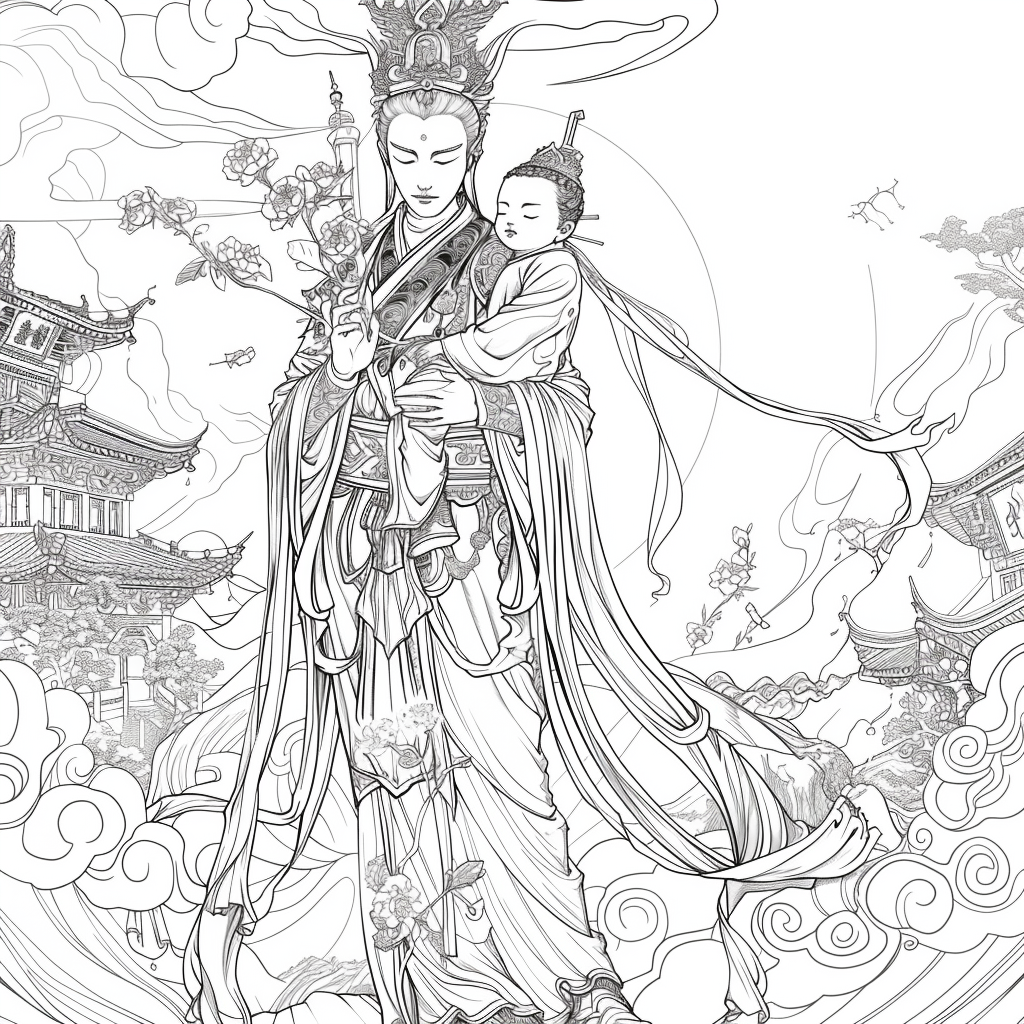 The Maiden of Blossoms and the Elephant’s Wisdom