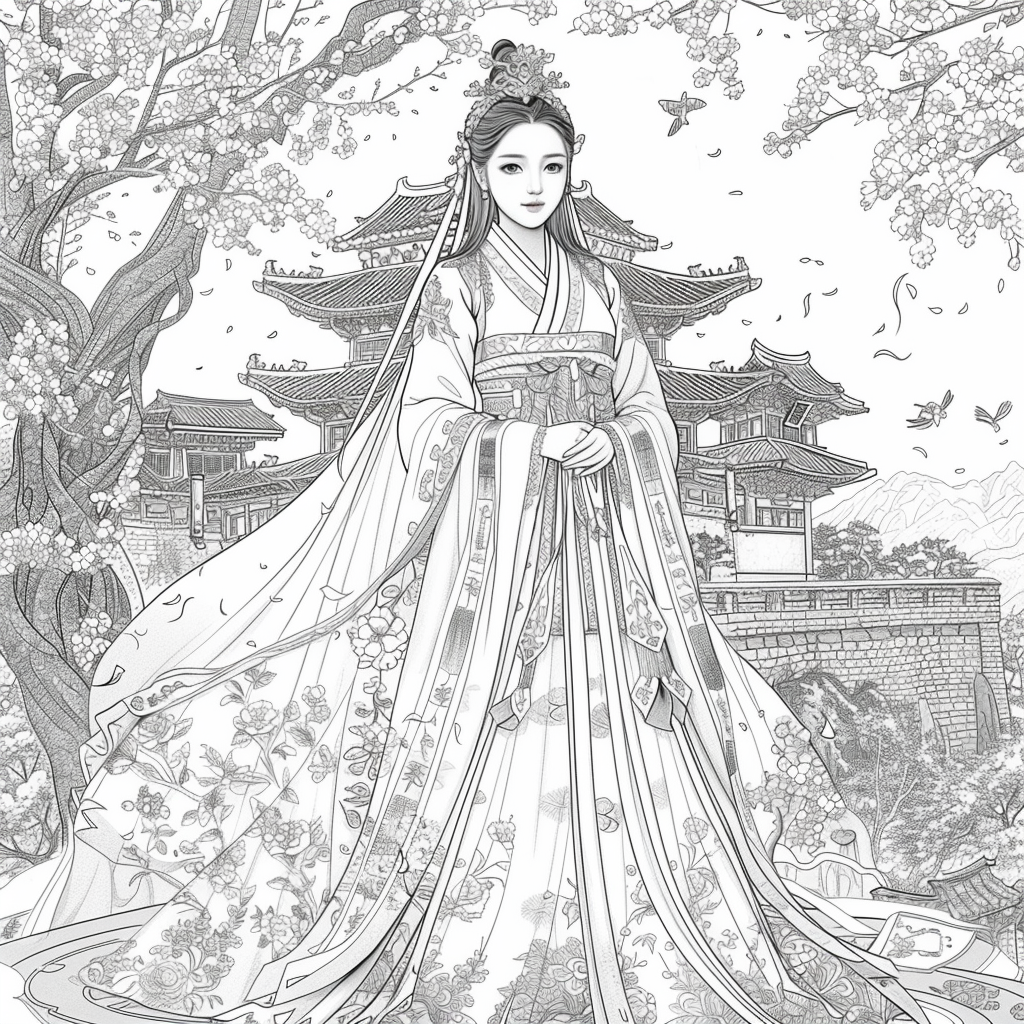The Empress of Blossoms and Silk