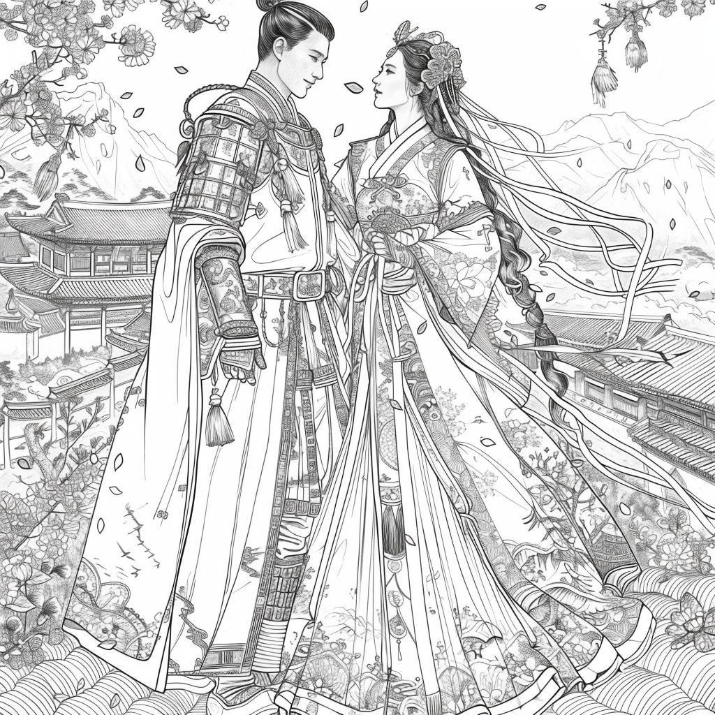 The Empress of Blossoms and Silk