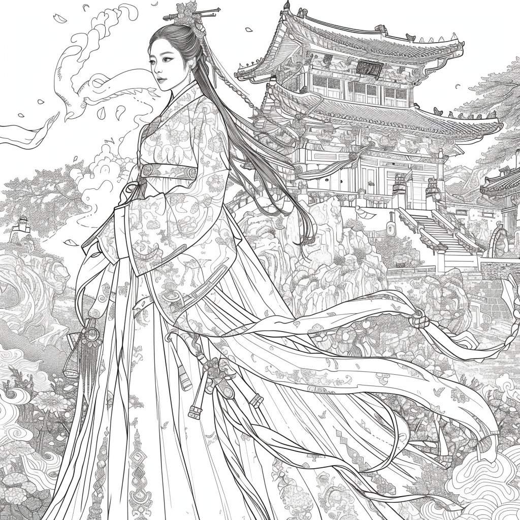 The Empress of Blossoms and Silk