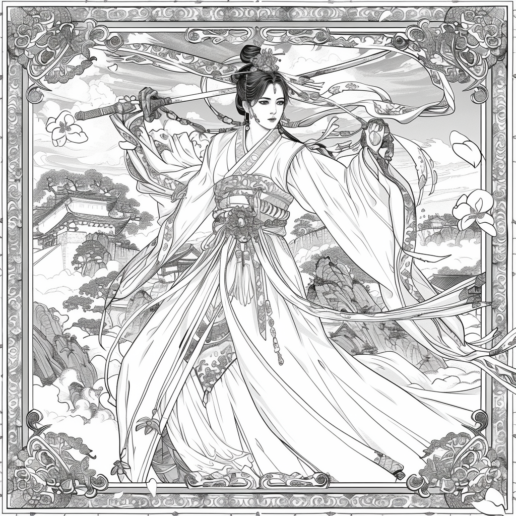 The Empress of Blossoms and Silk