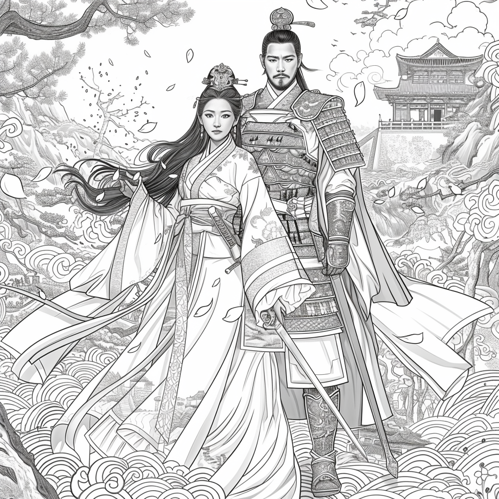 The Empress of Blossoms and Silk