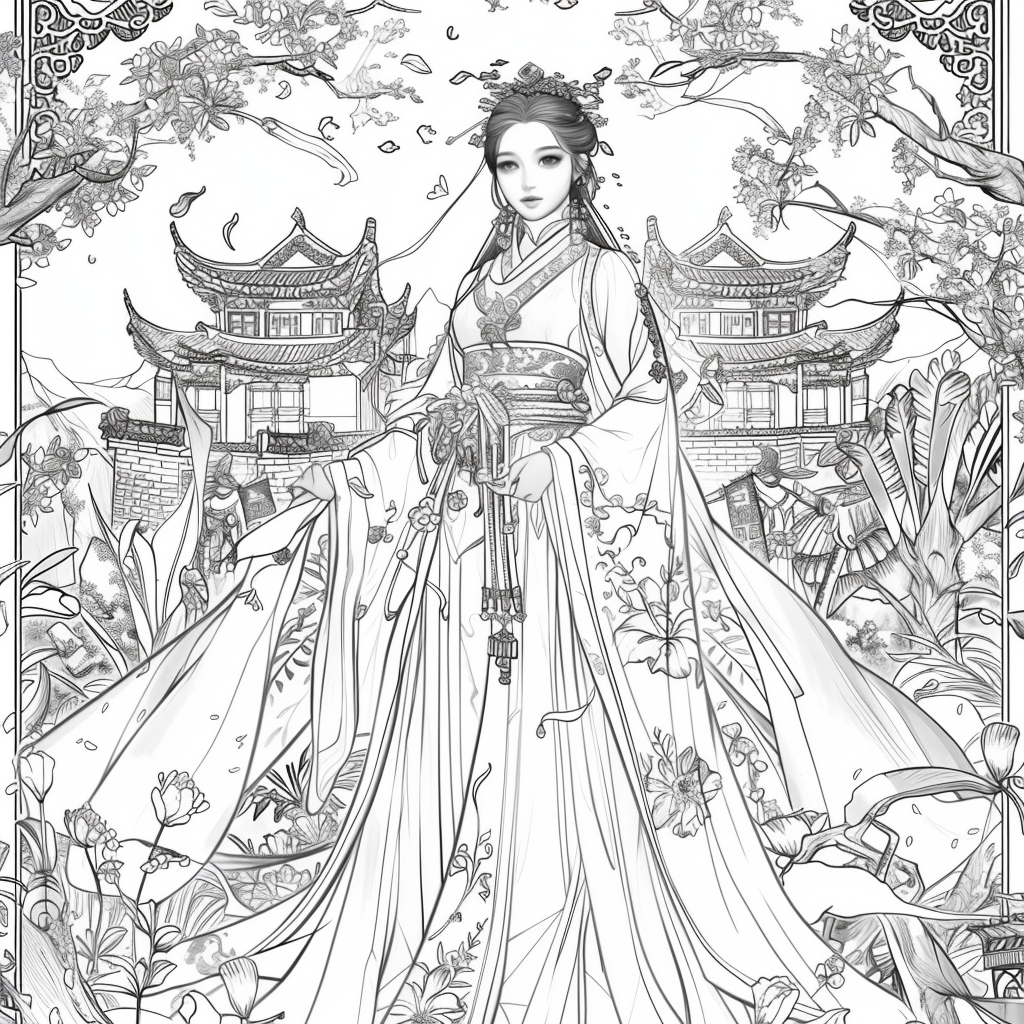The Empress of Blossoms and Silk