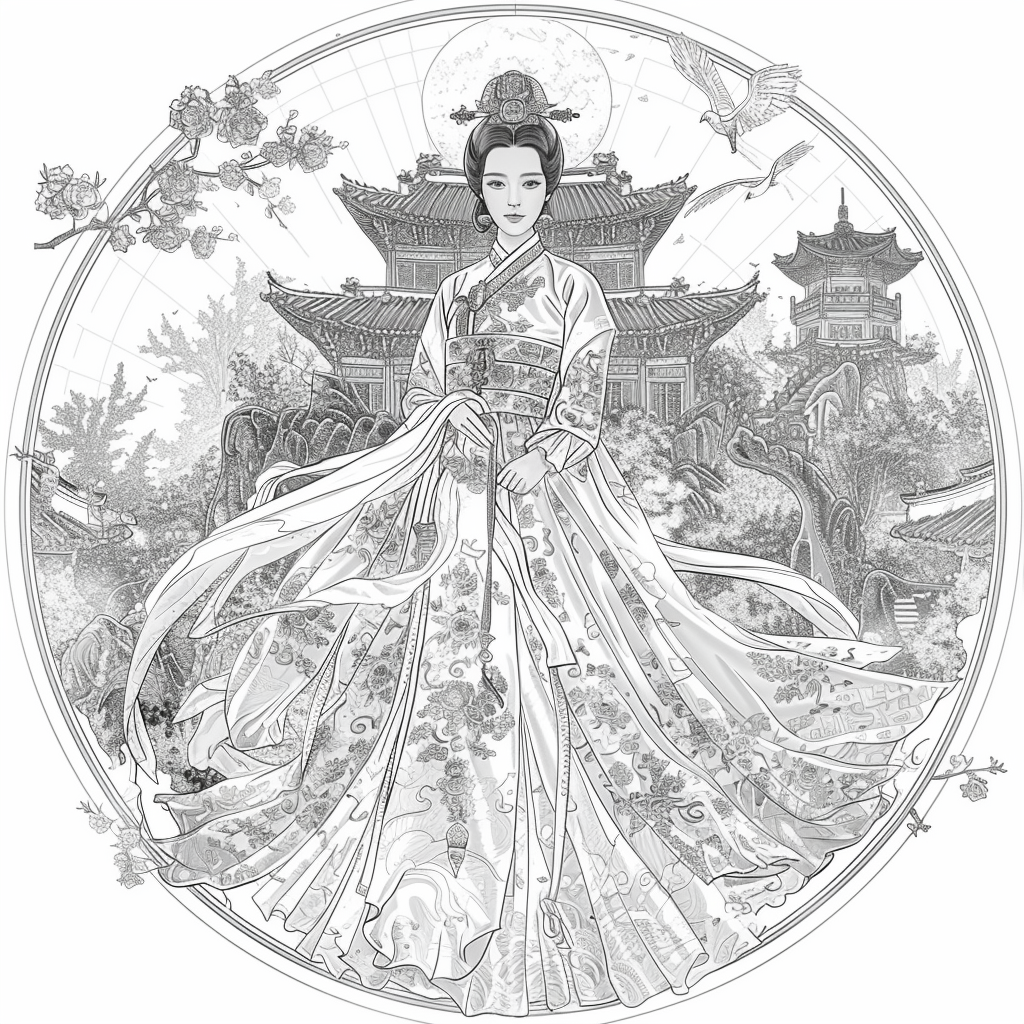 The Empress of Blossoms and Silk