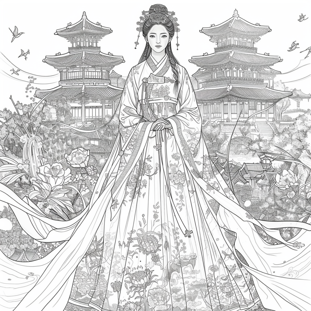 The Empress of Blossoms and Silk