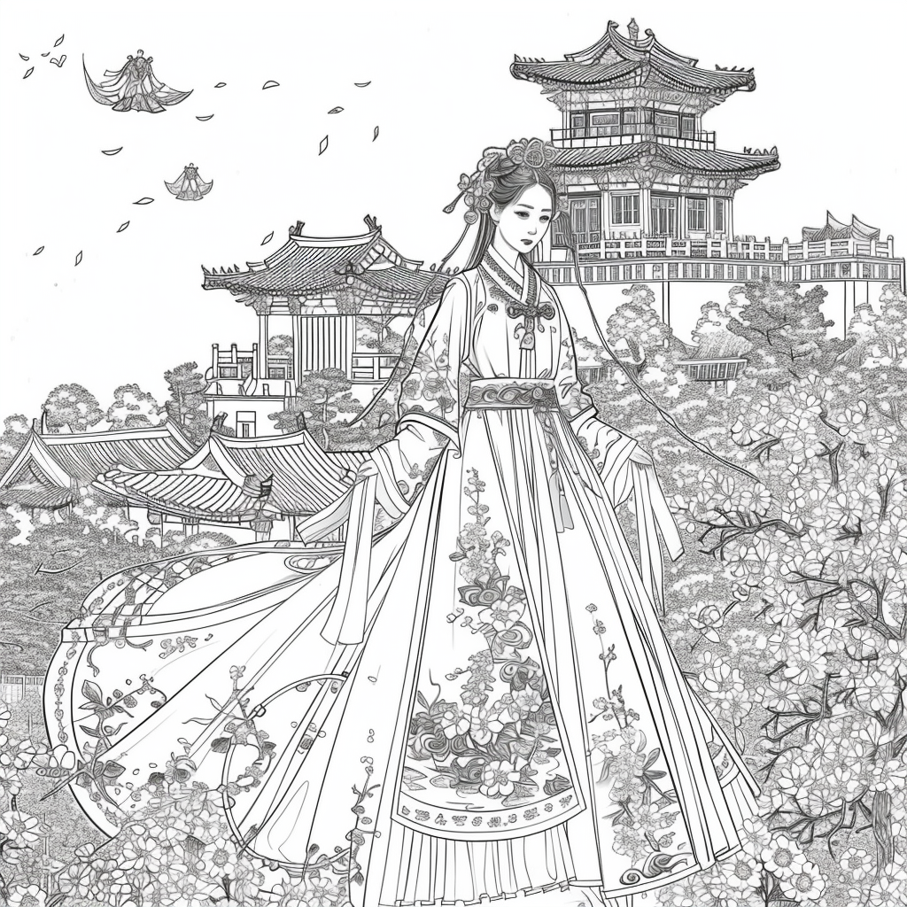 The Empress of Blossoms and Silk