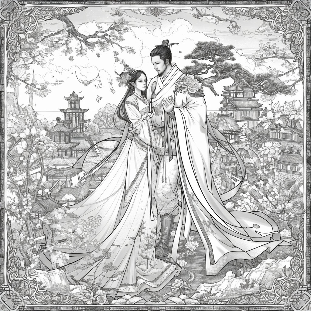 The Empress of Blossoms and Silk