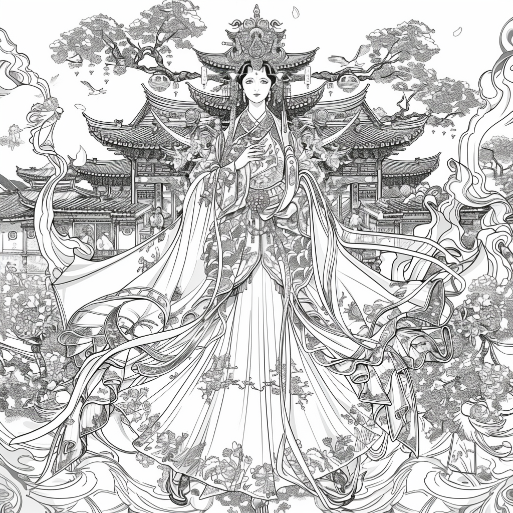 The Empress of Blossoms and Silk