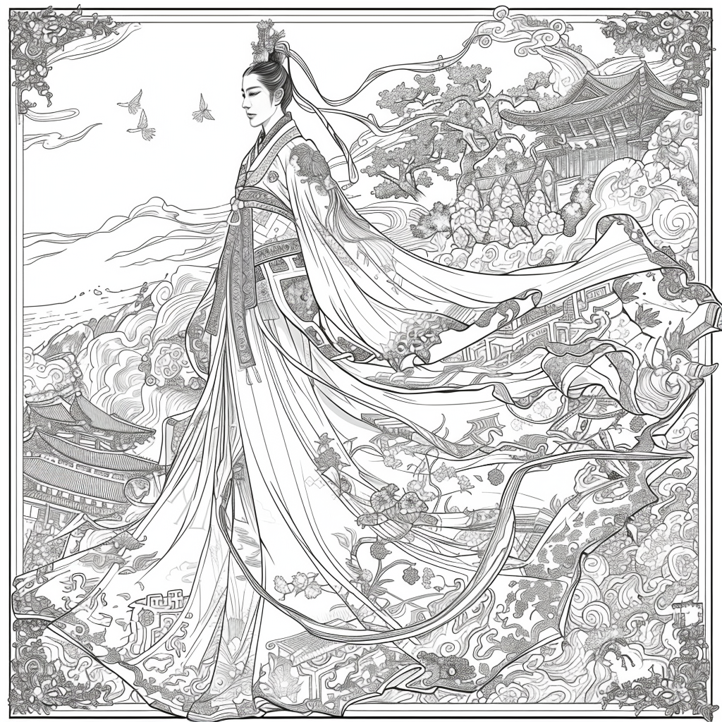 The Empress of Blossoms and Silk