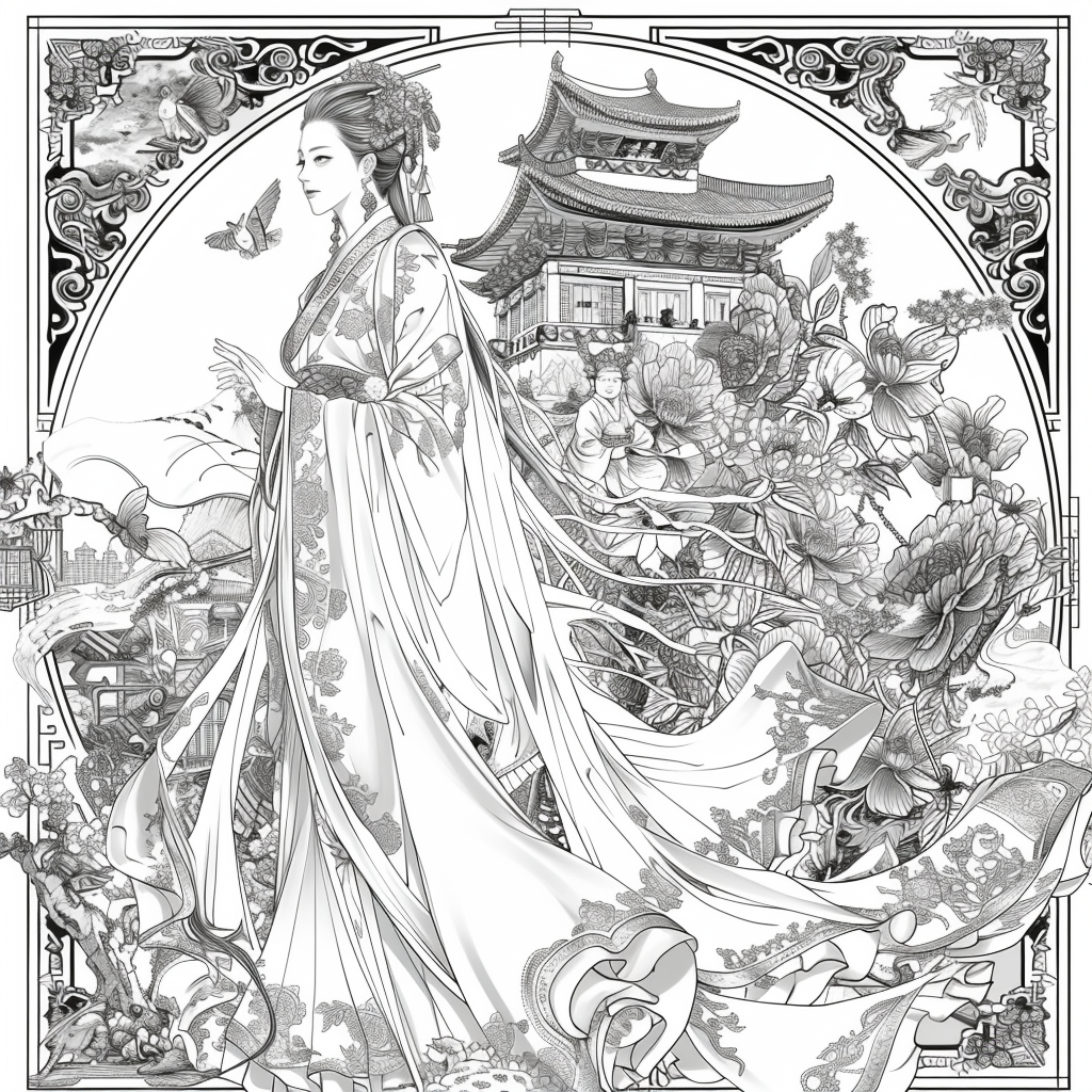 The Empress of Blossoms and Silk