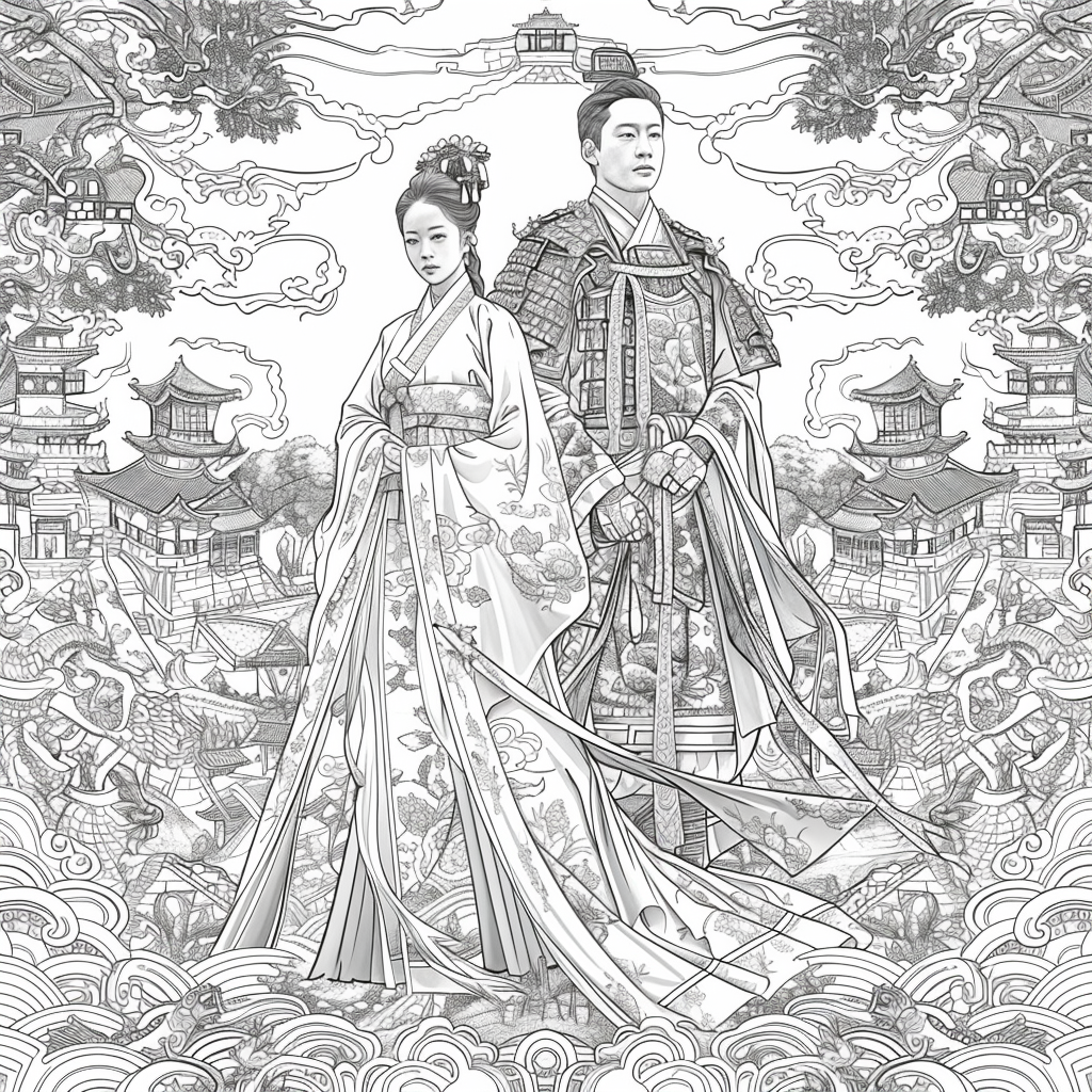 The Empress of Blossoms and Silk