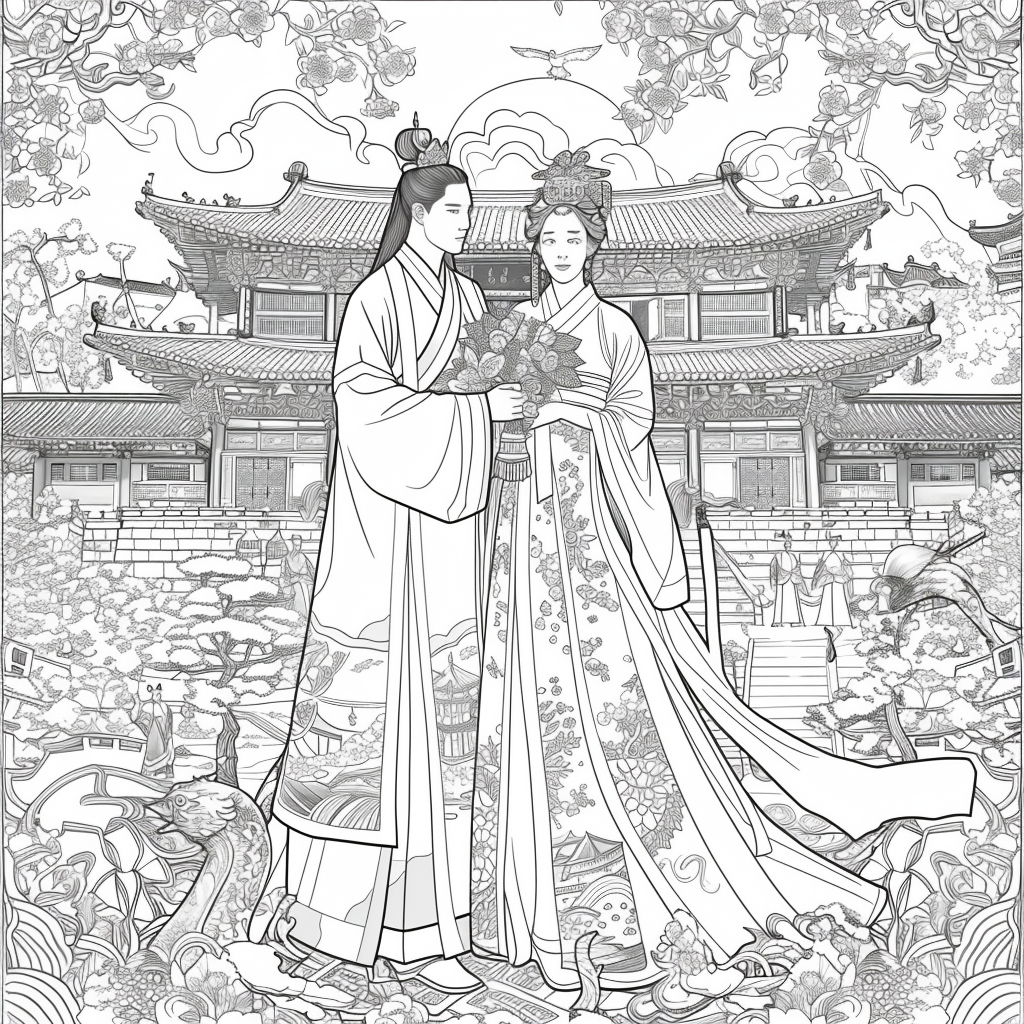 The Empress of Blossoms and Silk