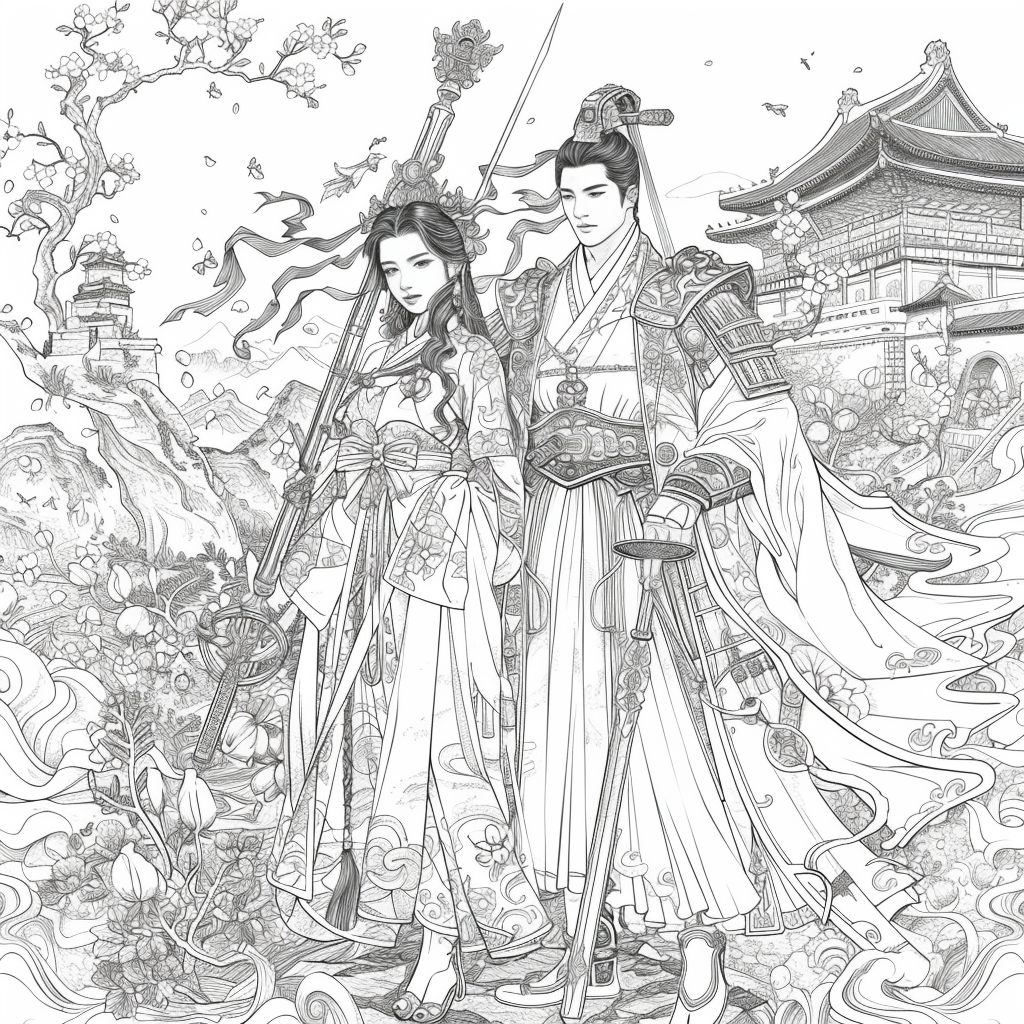 The Empress of Blossoms and Silk