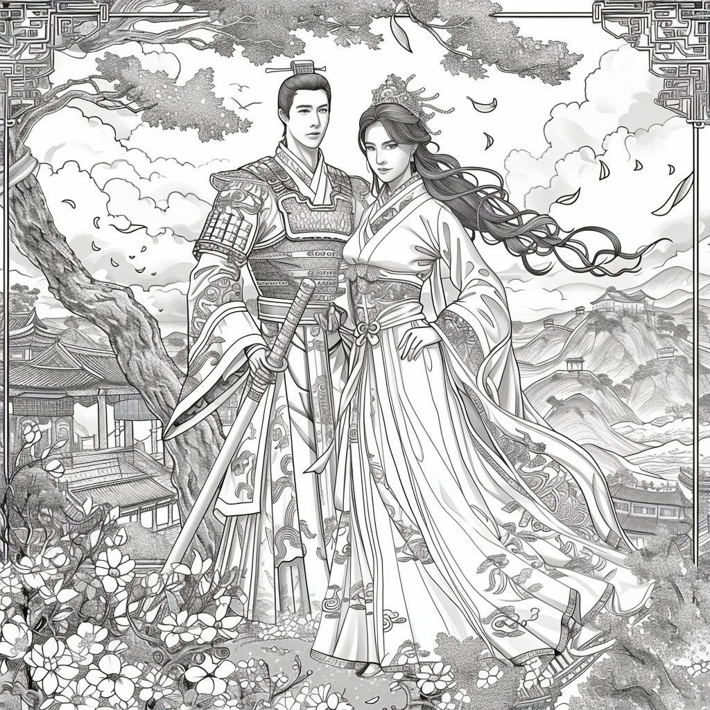 The Empress of Blossoms and Silk