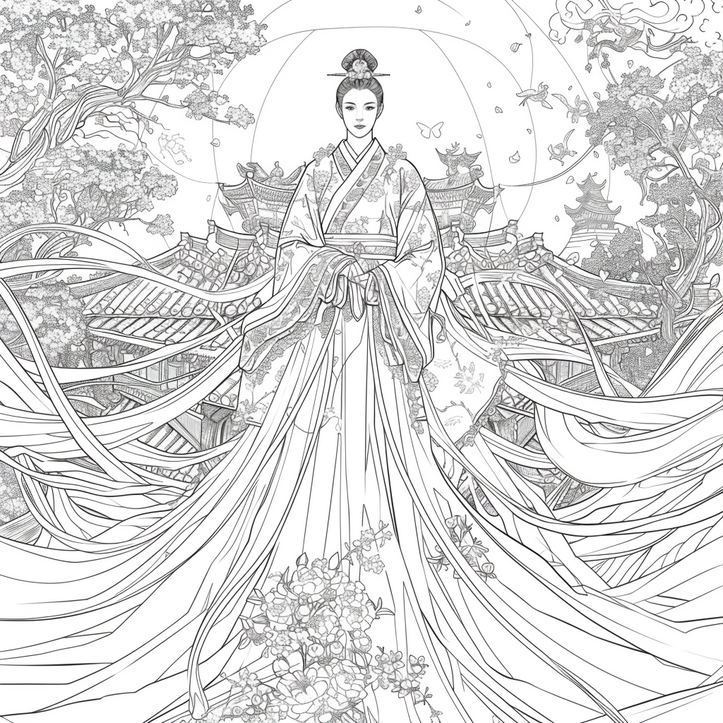 The Empress of Blossoms and Silk