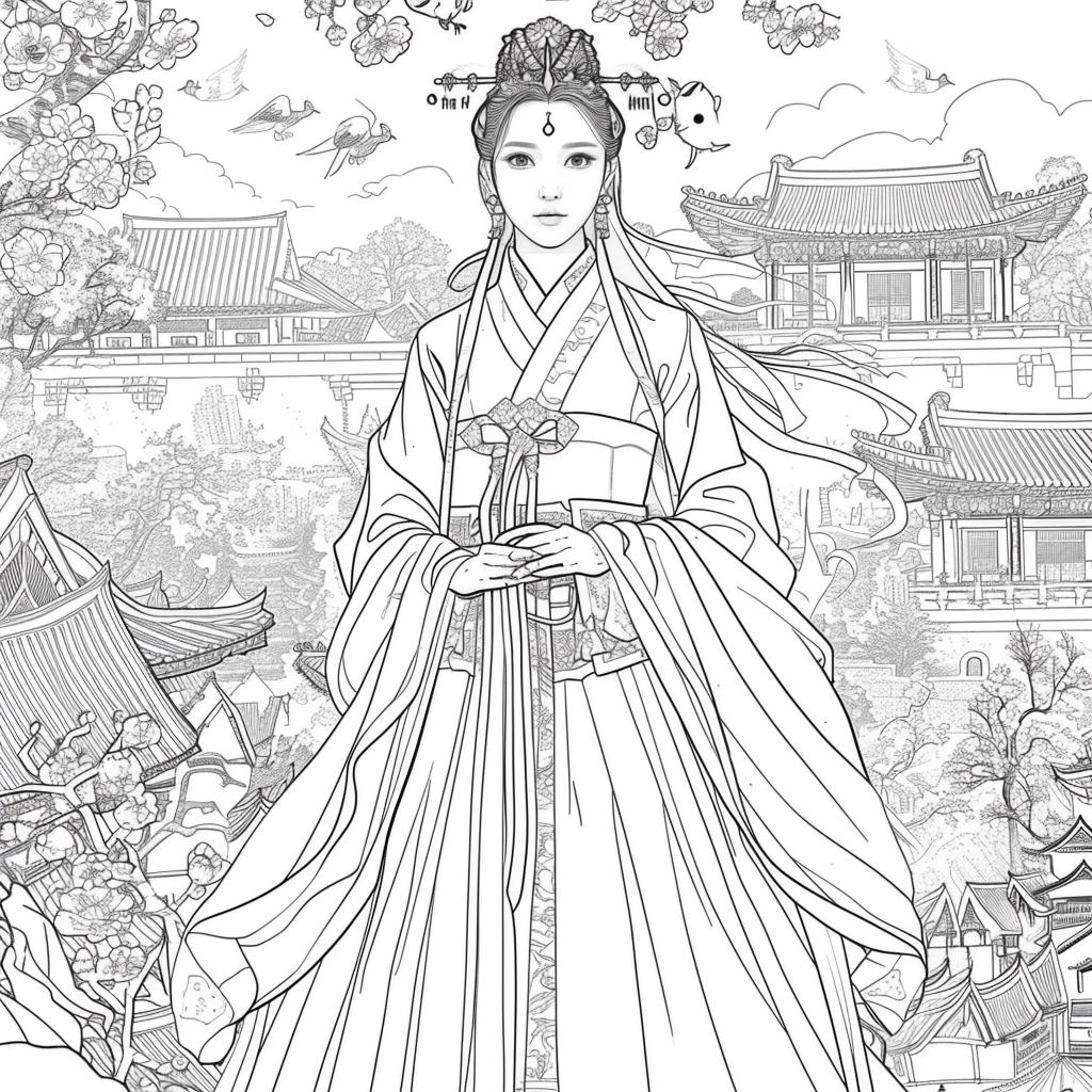 The Empress of Blossoms and Silk