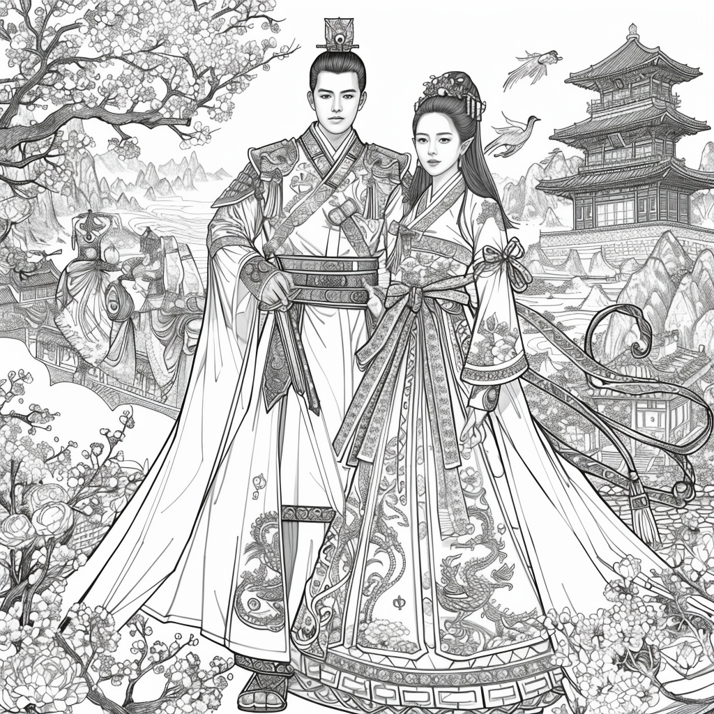 The Empress of Blossoms and Silk