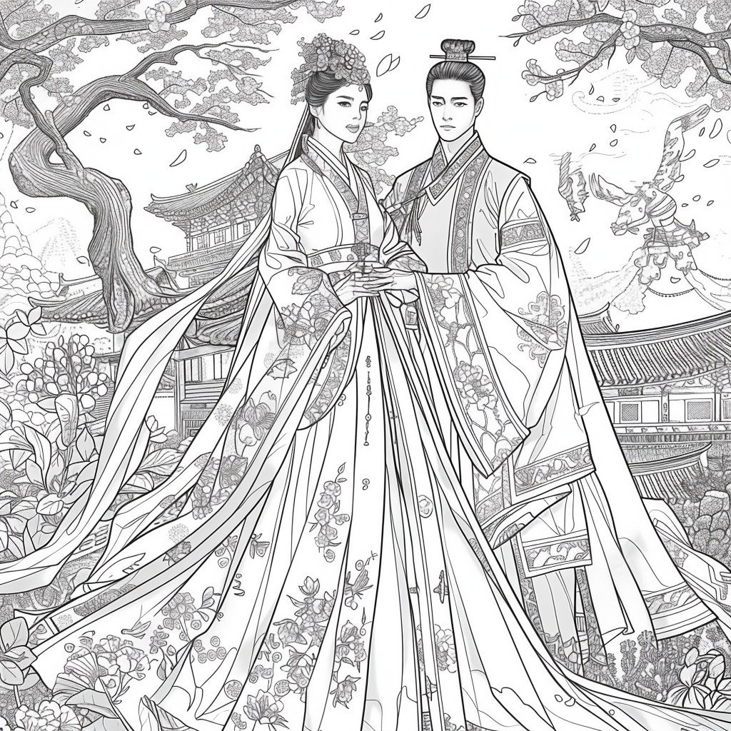 Oriental beauty Whispers of the Jade Lotus