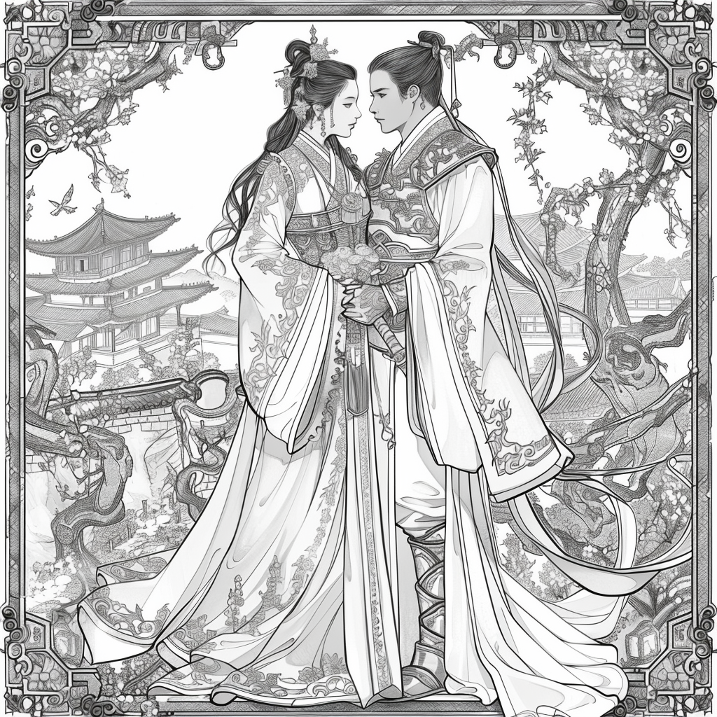 Oriental beauty Whispers of the Jade Lotus