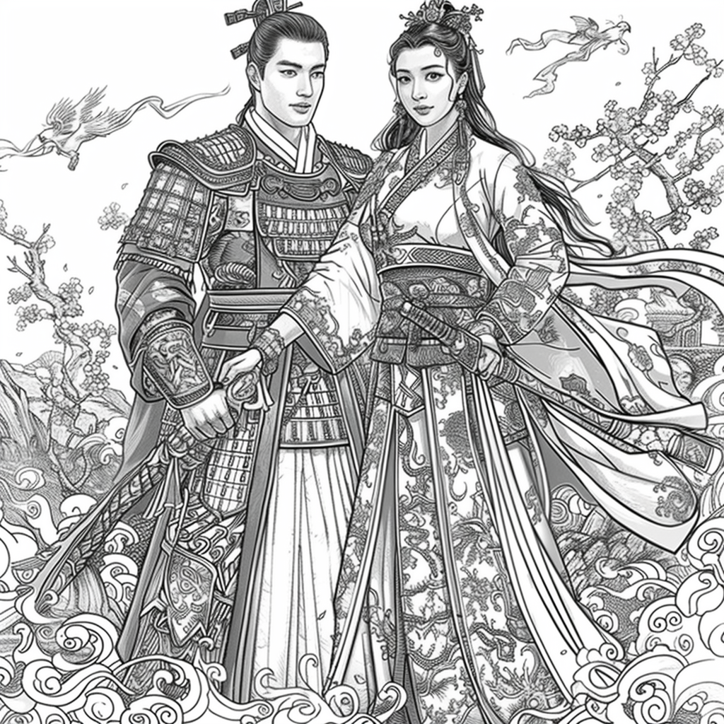 Oriental beauty Whispers of the Jade Lotus