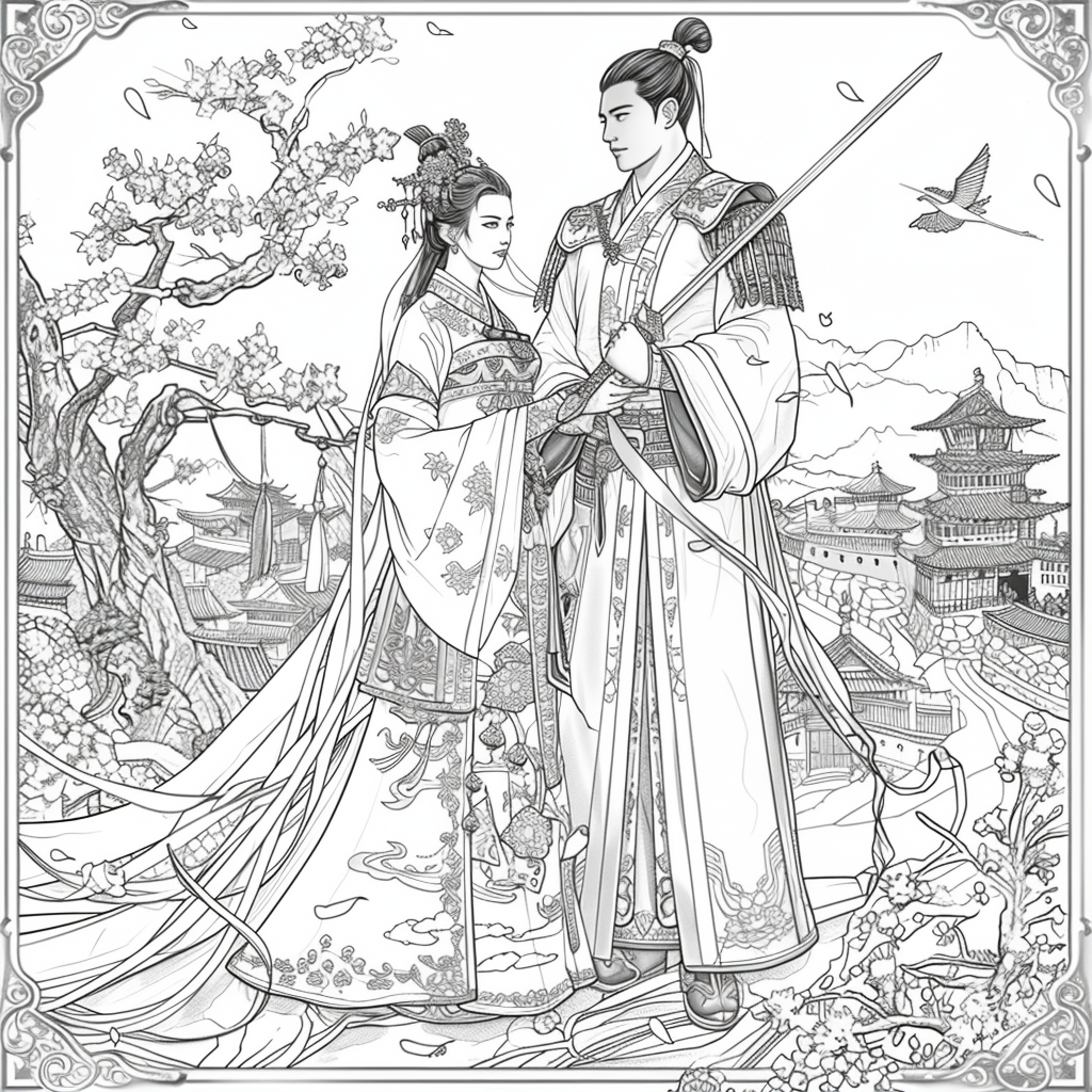Oriental beauty Whispers of the Jade Lotus