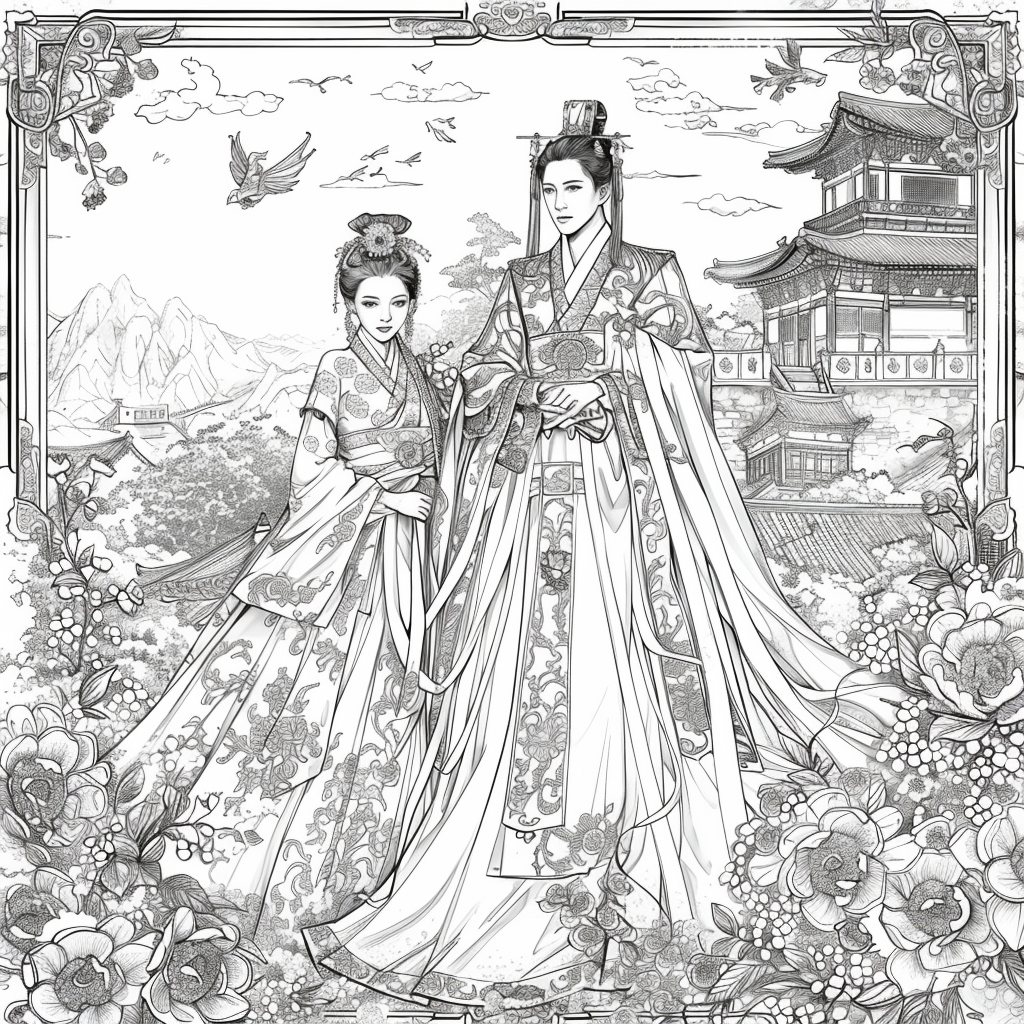 Oriental beauty Whispers of the Jade Lotus