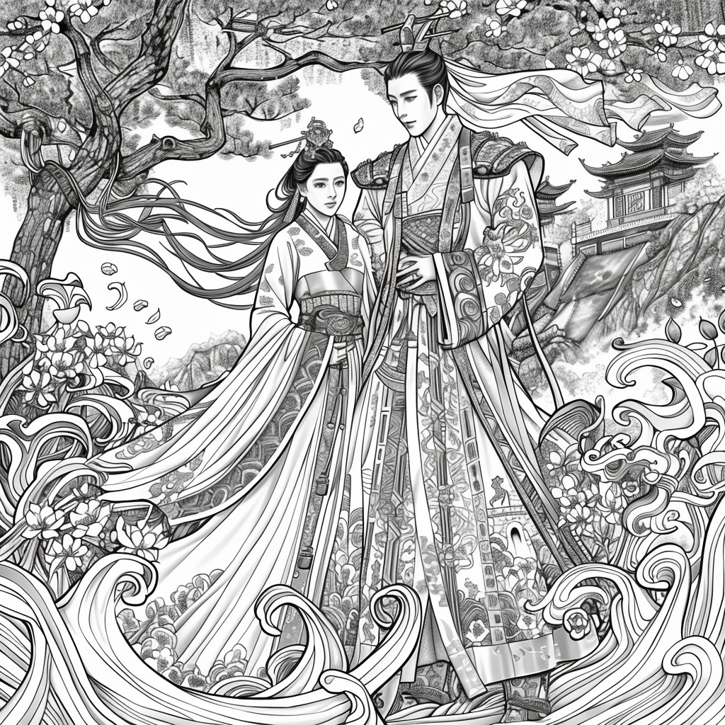 Oriental beauty Whispers of the Jade Lotus