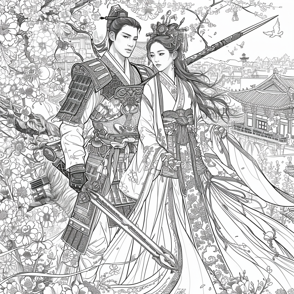Oriental beauty Whispers of the Jade Lotus
