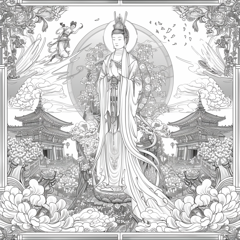 The Celestial Empress in Prayer