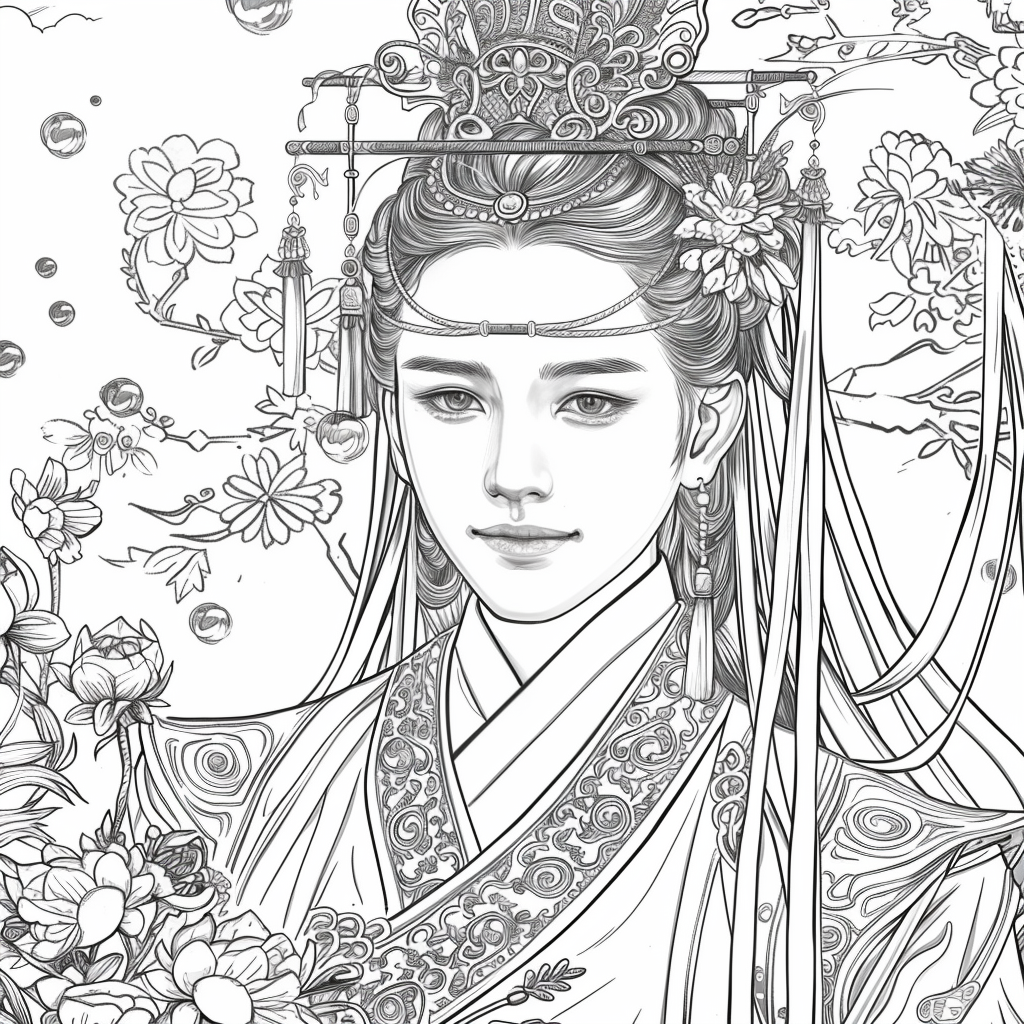 Enchanted Princess of Blossoms