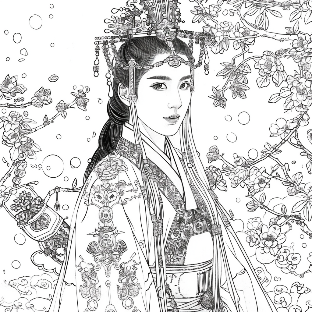 Oriental beautyBlossom Princess