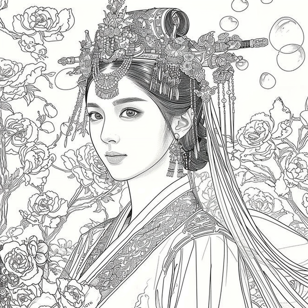 Oriental beautyBlossom Princess