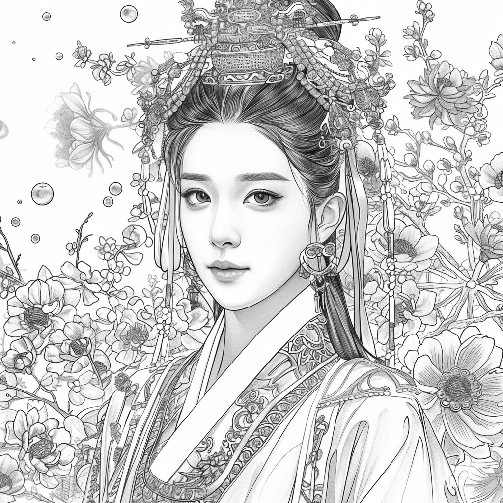 Oriental beautyBlossom Princess