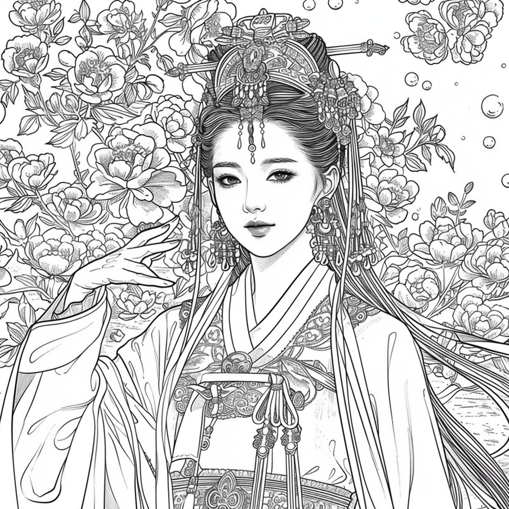 Oriental beautyBlossom Princess