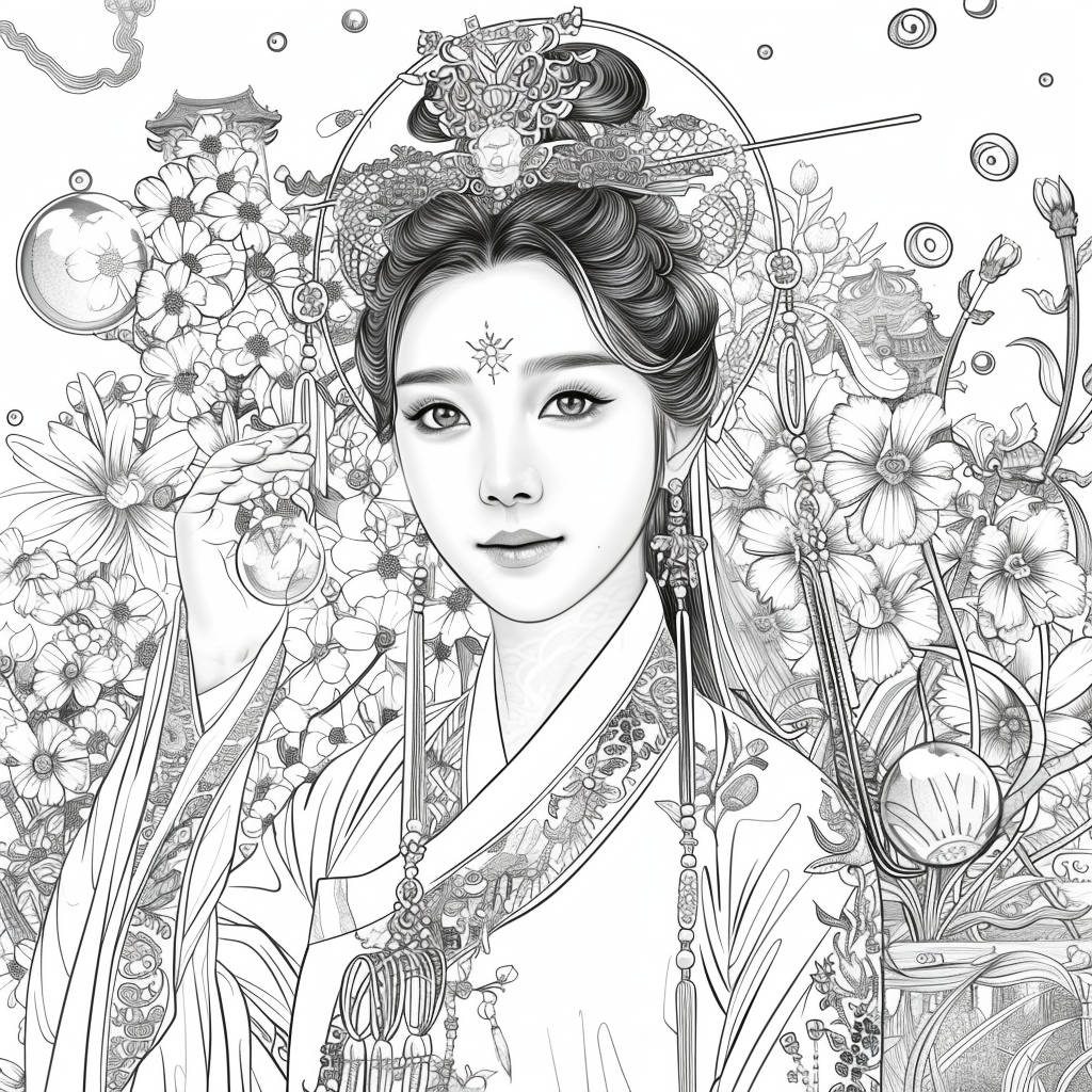 Oriental beautyBlossom Princess