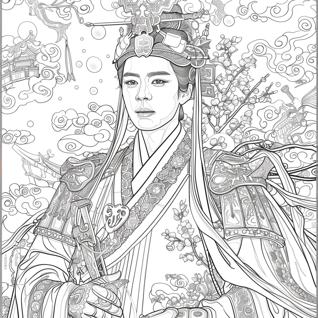 Oriental beautyBlossom Princess