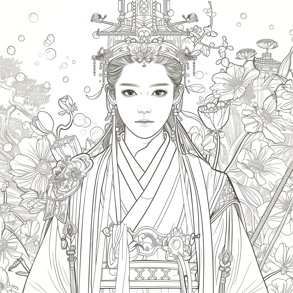 Oriental beautyBlossom Princess