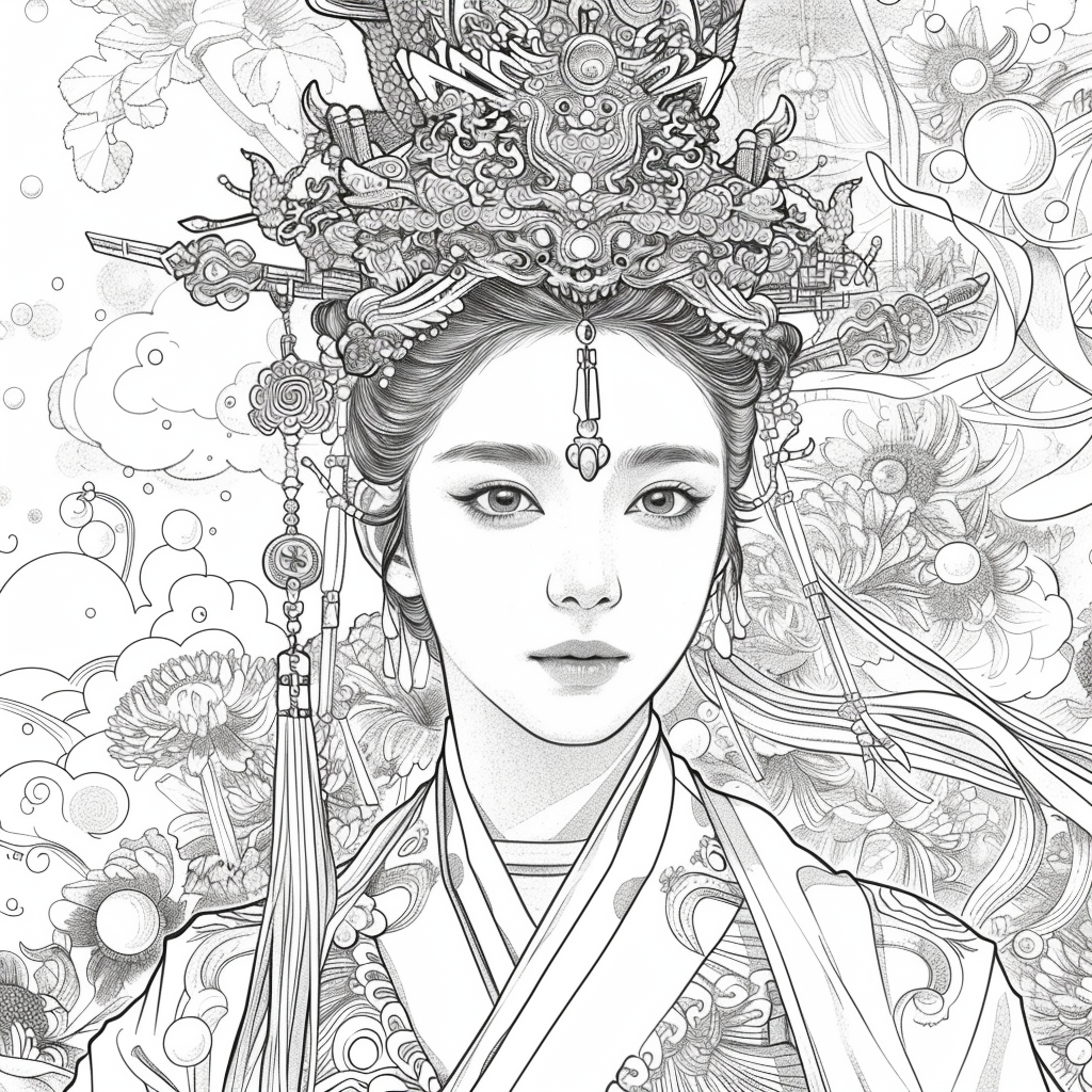 Oriental beautyBlossom Princess